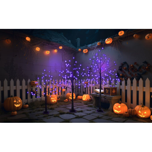 Halloween LED Trees – 3 Sizes, Perfect Decoration