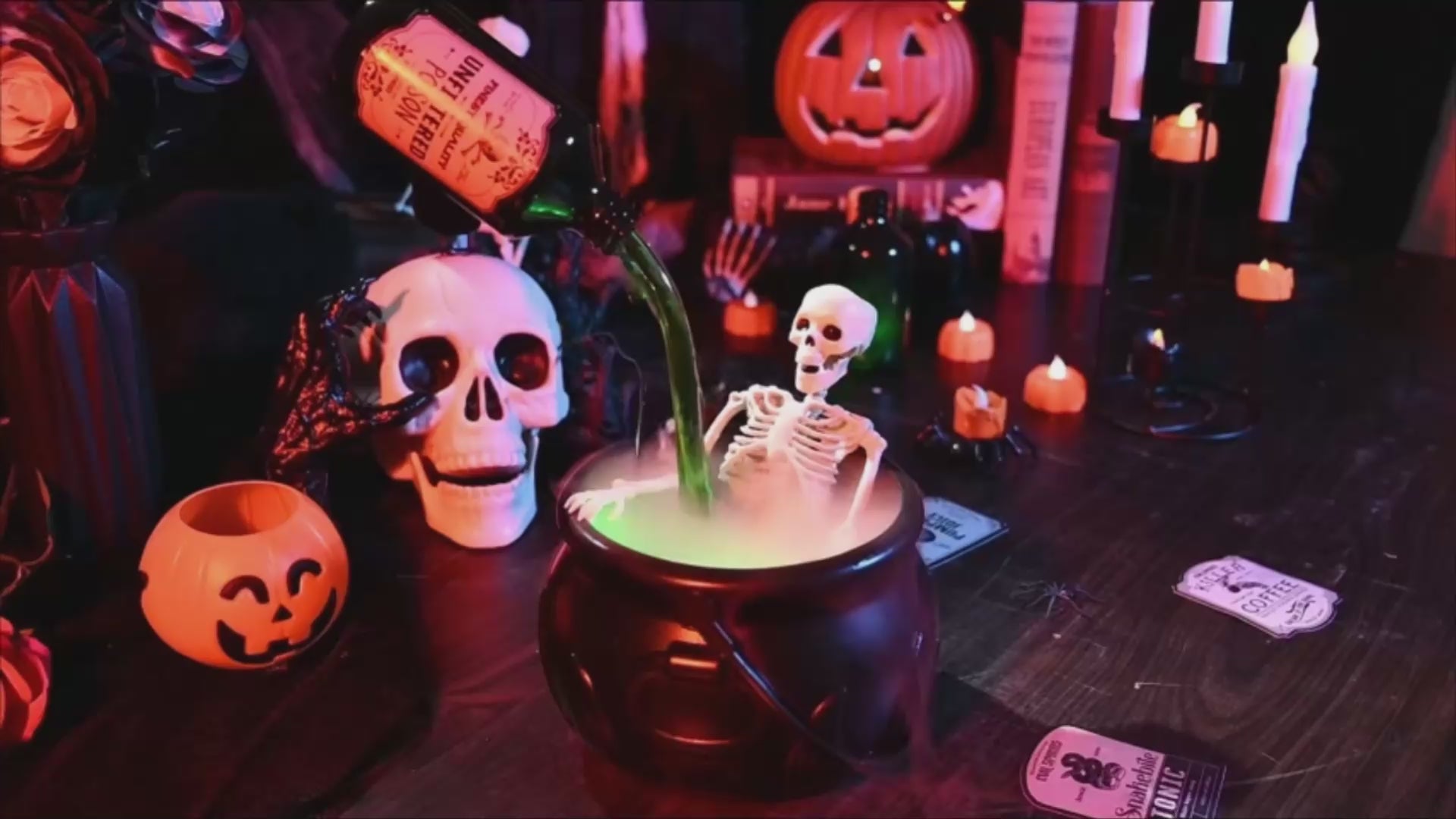 Witch’s Magic Bowl – Halloween Bar & Home Decor